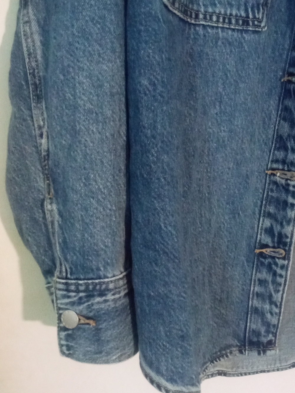 Parke Denim Jacket Small NWT Denim - Picture 3 of 5